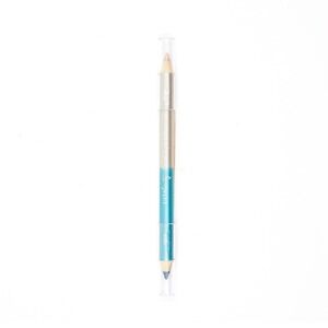 Ulta Beauty - Dual Ended Eye Liner Pencil - Aqua and Pearl - .02 oz / 1.8 g